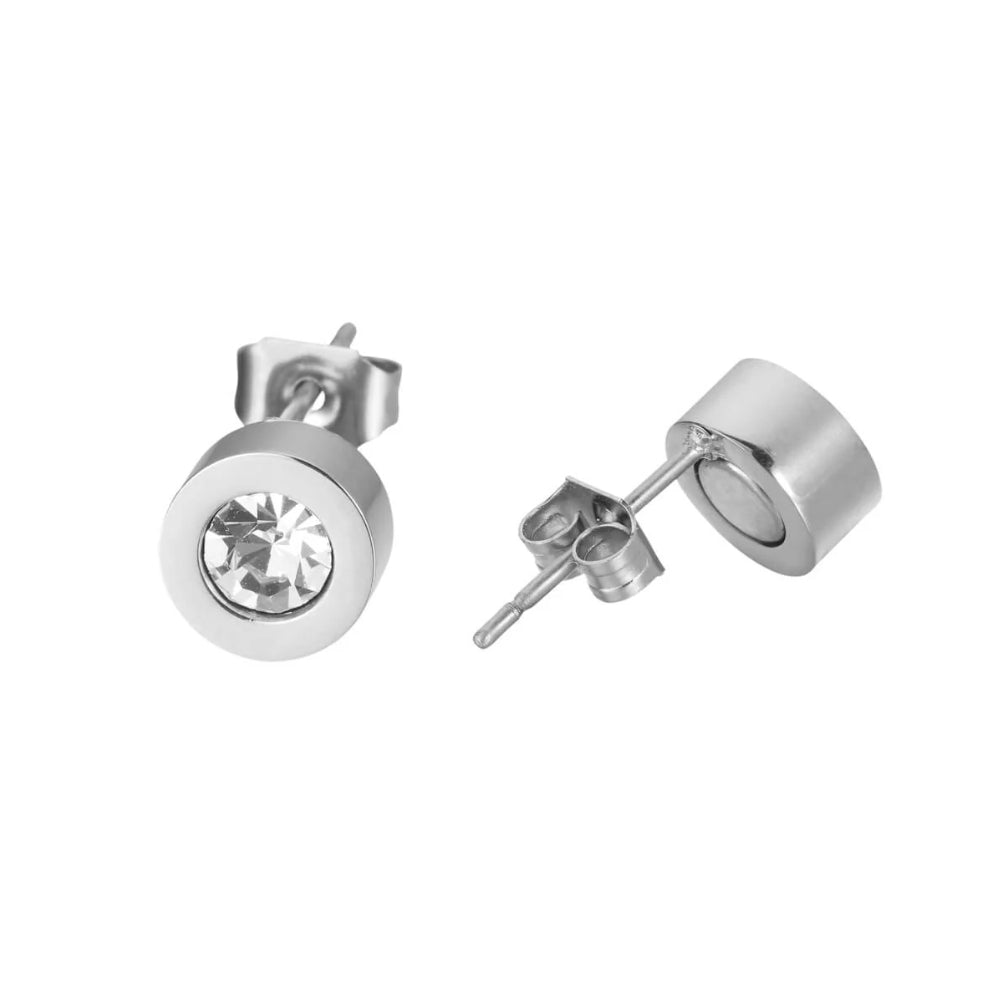 Boucles d'oreilles en néodyme - Argent