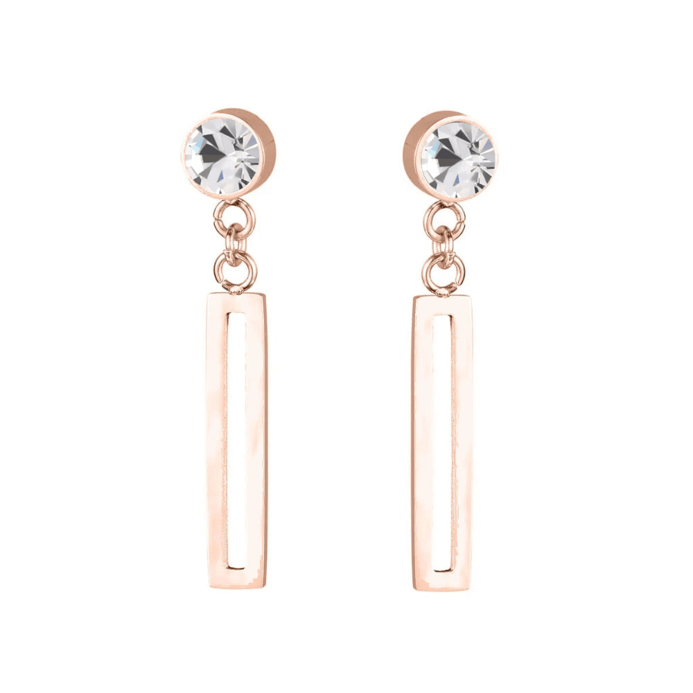 Boucles d'oreilles en néodyme - Bronze & Zirconium