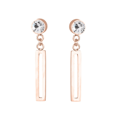 Boucles d'oreilles en néodyme - Bronze & Zirconium